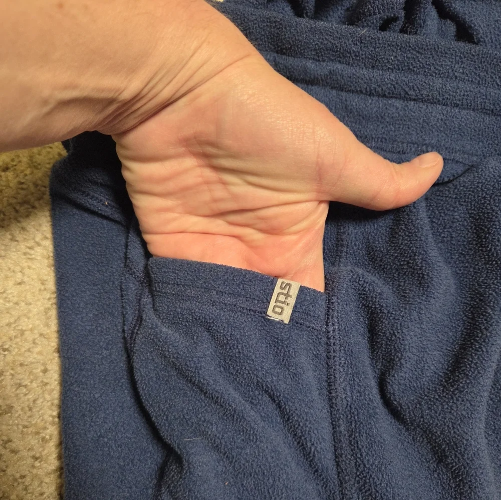 Stio Women's Turpin Fleece Jogger Pants Size Small Style # 1031 Royal Blue - Picture 9 of 10